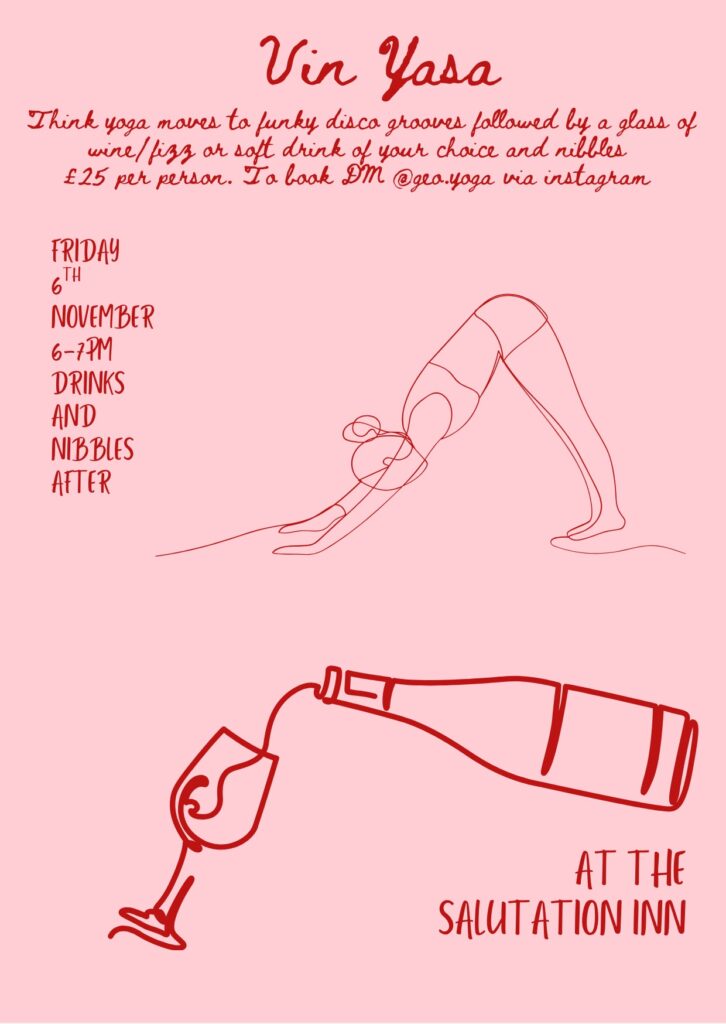Disco Yoga event poster