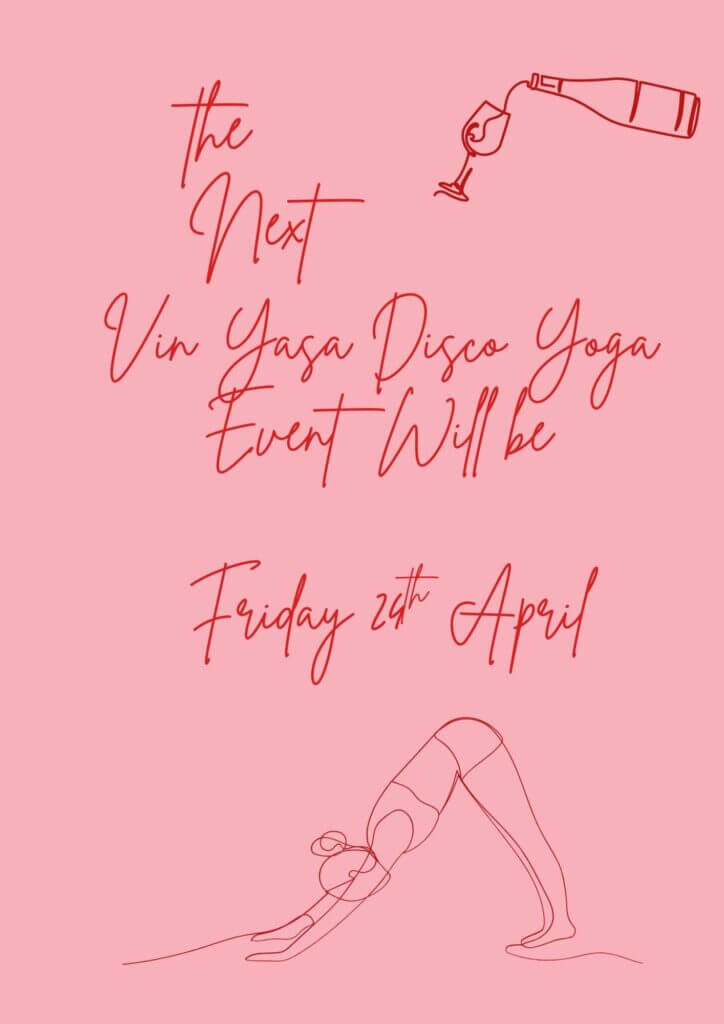 Disco Yoga – Now Fully Booked…look out for next date event poster